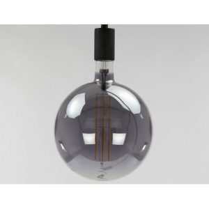 Lichtbron LED filament bol 20,0 - E27 8W / Smoke grey glas