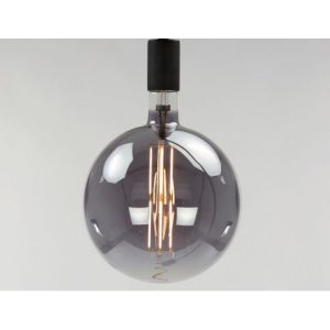 Lichtbron LED filament bol 20,0 - E27 8W / Smoke grey glas