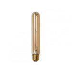 Lichtbron LED filament buis 18,5 cm - E27 4W 2100K 280lm dimbaar / Amberkleurig glas