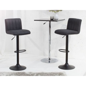 Barkruk Portland Vintage Antraciet II