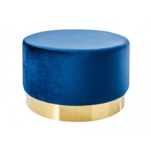 Bijzettafel Glamour Velvet Blauw