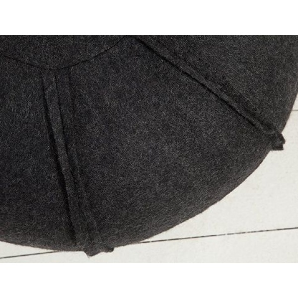 Poef Felt Antraciet 50 cm