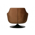 Jada Draaifauteuil Fluweel Bruin