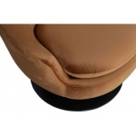 Jada Draaifauteuil Fluweel Bruin
