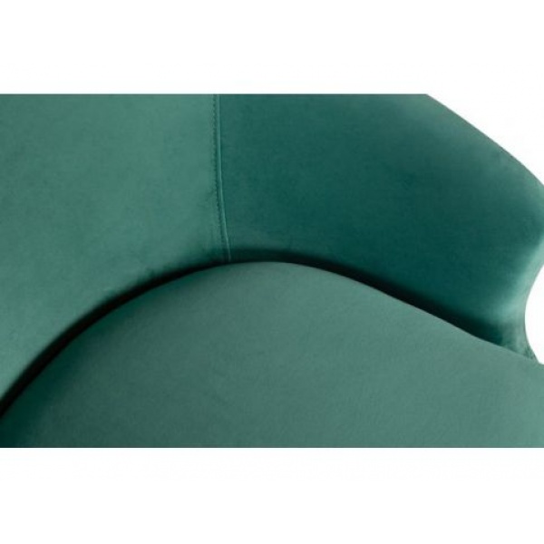 Jada Draaifauteuil Fluweel Teal