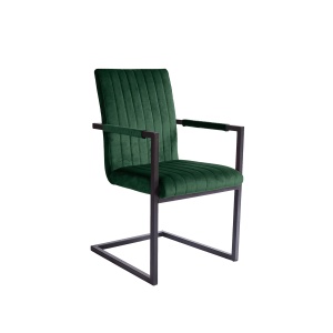 Armstoel Almere Velvet Groen
