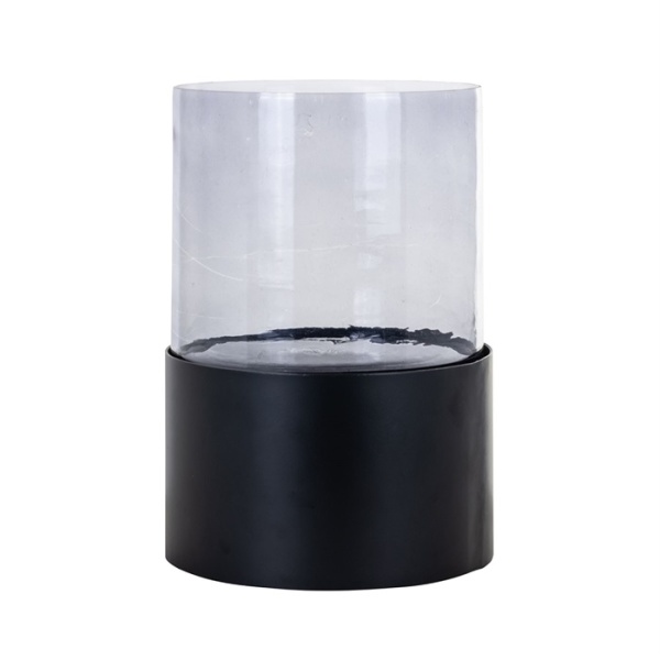 Windlicht Astor groot (Black)