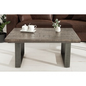 Salontafel Iron Craft Mango Antraciet 100
