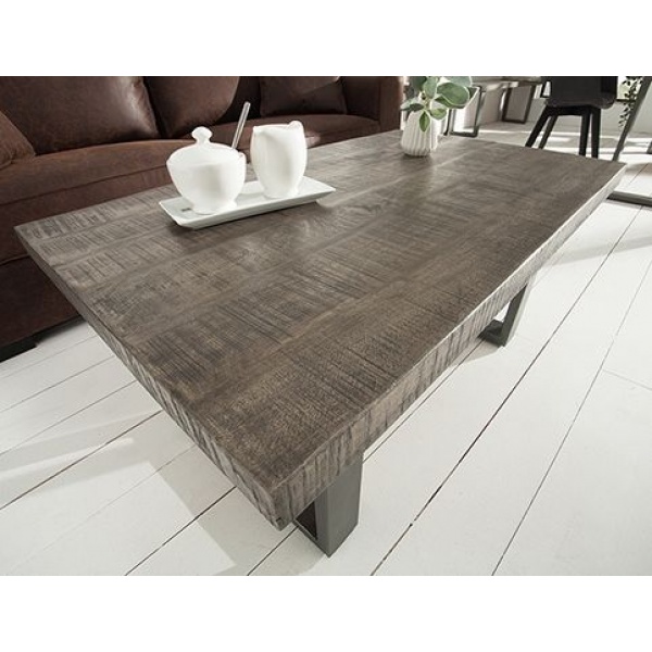 Salontafel Iron Craft Mango Antraciet 100