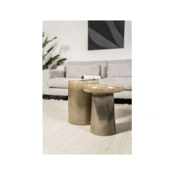 By-Boo Bijzettafel Dainty Taupe