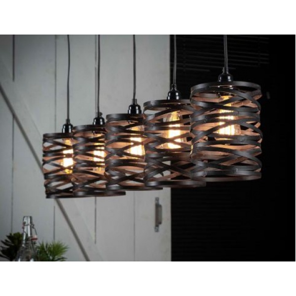 Vloerlamp 5L Spindle
