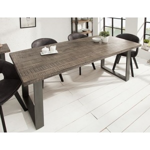 Eettafel Iron Craft Mango Antraciet 200