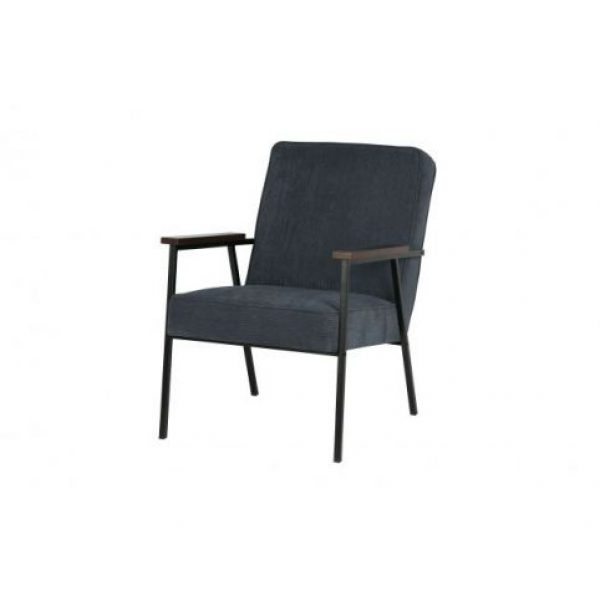 Sally Fauteuil Staalblauw