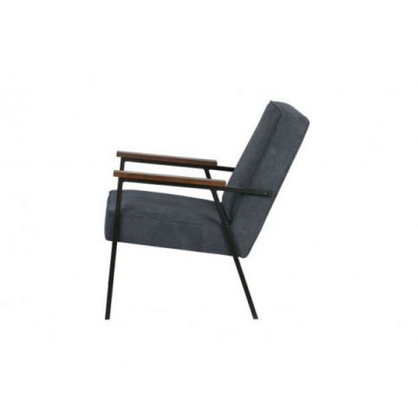 Sally Fauteuil Staalblauw