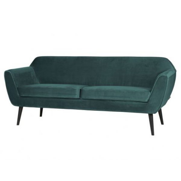 Rocco Sofa 187 Cm Fluweel Teal