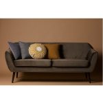 Rocco Sofa 187 Cm Fluweel Warm Groen