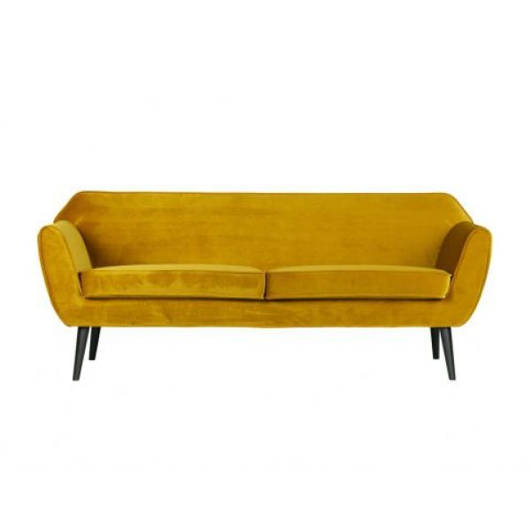 Rocco Sofa 187 Cm Fluweel Oker