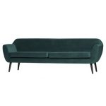 Rocco Xl Sofa 230 Cm Fluweel Teal