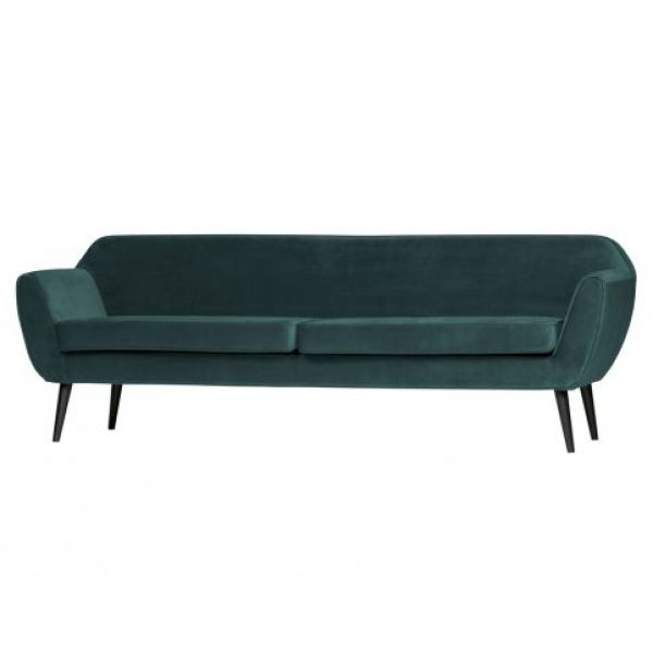Rocco Xl Sofa 230 Cm Fluweel Teal