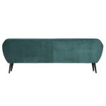 Rocco Xl Sofa 230 Cm Fluweel Teal