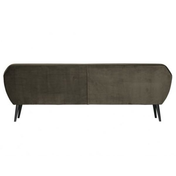 Rocco Xl Sofa 230 Cm Fluweel Warm Groen