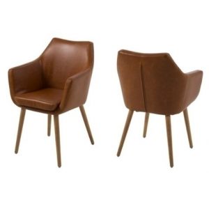 Eetkamerstoel Nora Cognac