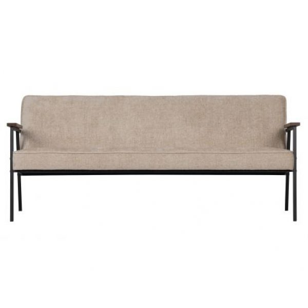 Elizabeth Sofa Structure Velvet Naturel