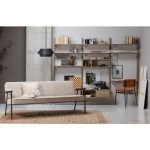 Elizabeth Sofa Structure Velvet Naturel