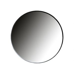Doutzen Spiegel Metaal Zwart Ø115cm