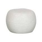 Showroommodel Pebble Bijzettafel Betonlook Wit 35xØ50