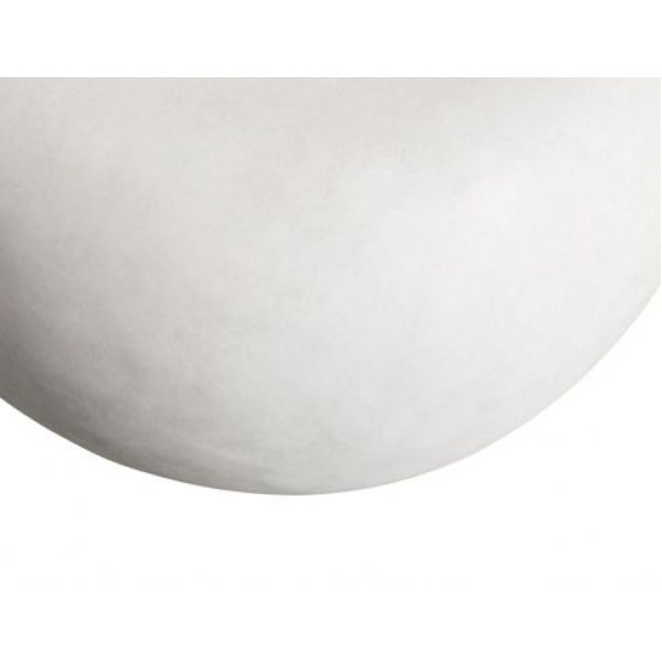 Showroommodel Pebble Bijzettafel Betonlook Wit 35xØ50