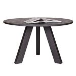 Rhonda Eettafel Ø129cm Blacknight [fsc]