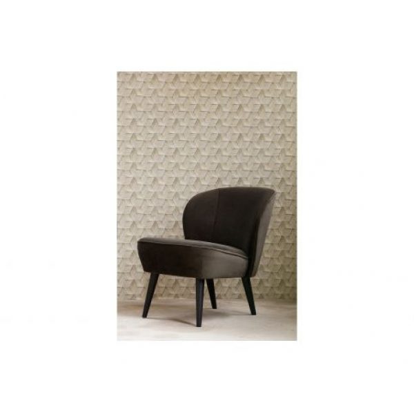 Sara Fauteuil Fluweel Warm Groen