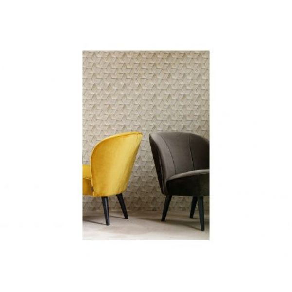 Sara Fauteuil Fluweel Warm Groen