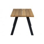 Tablo Outdoor Eettafel Naturel Met A-poot Metaal [fsc]