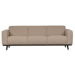 Statement 3-zits Bank 230 Cm BouclÉ Beige