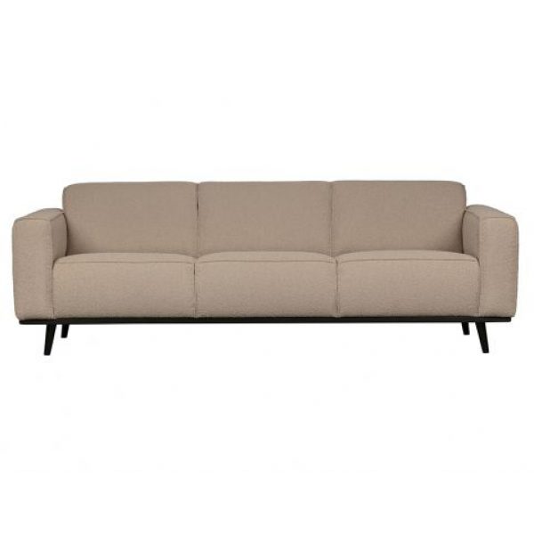 Statement 3-zits Bank 230 Cm BouclÉ Beige