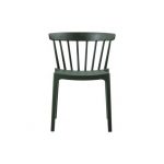 Bliss Spijlenstoel Kunststof Army Groen