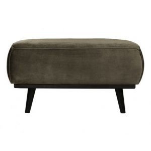 Statement Hocker Fluweel Warm Groen