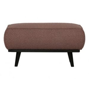 Statement Hocker BouclÉ Coffee