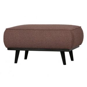 Statement Hocker BouclÉ Coffee