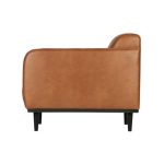 Statement Fauteuil Met Arm Lederlook Cognac