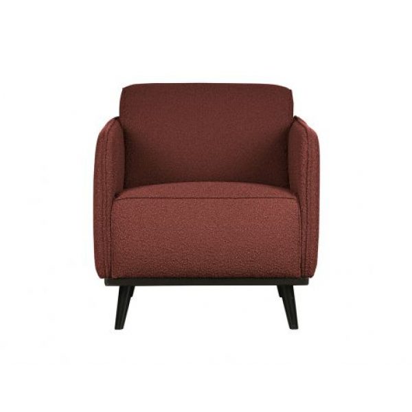 Statement Fauteuil Met Arm BouclÉ Chestnut