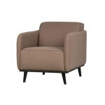 Statement Fauteuil Met Arm BouclÉ Nougat