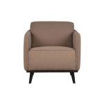 Statement Fauteuil Met Arm BouclÉ Nougat