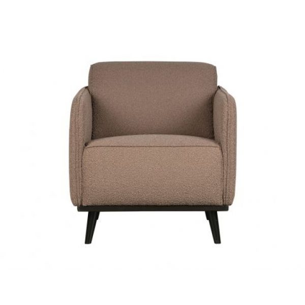 Statement Fauteuil Met Arm BouclÉ Nougat