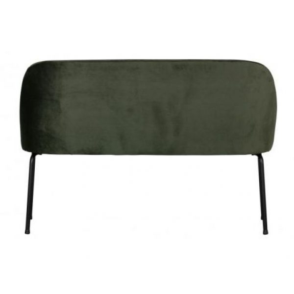 Vogue Eetbank Fluweel Onyx