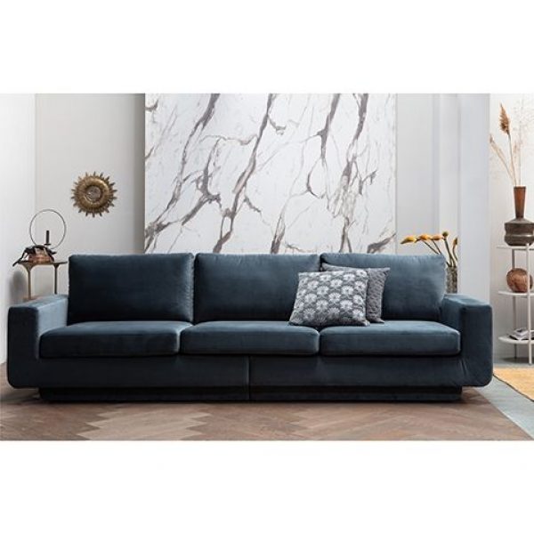 Showroommodel Fame Bank 3-zits Velvet Teal