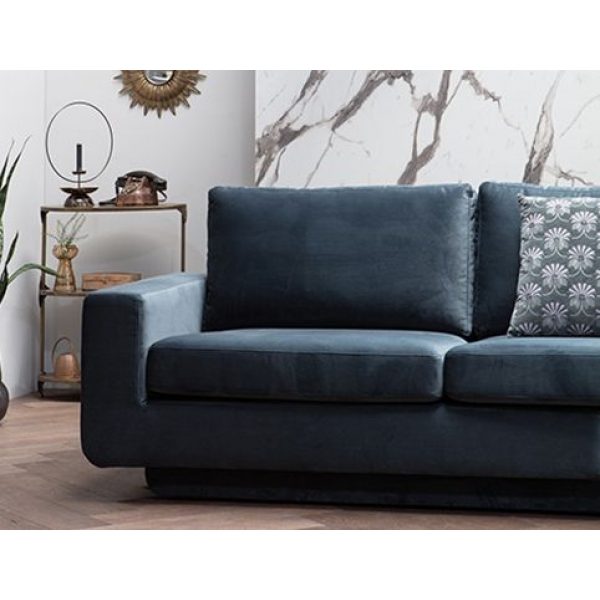 Showroommodel Fame Bank 3-zits Velvet Teal