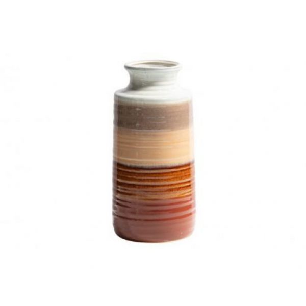 Vaas Decennia Ceramic Chestnut